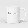 Suggest Mug in white