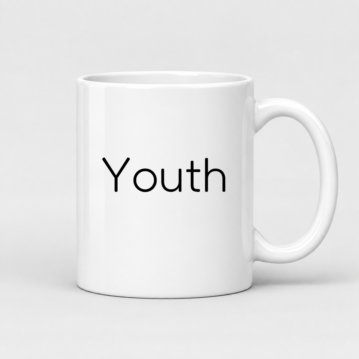 Youth Mug in white