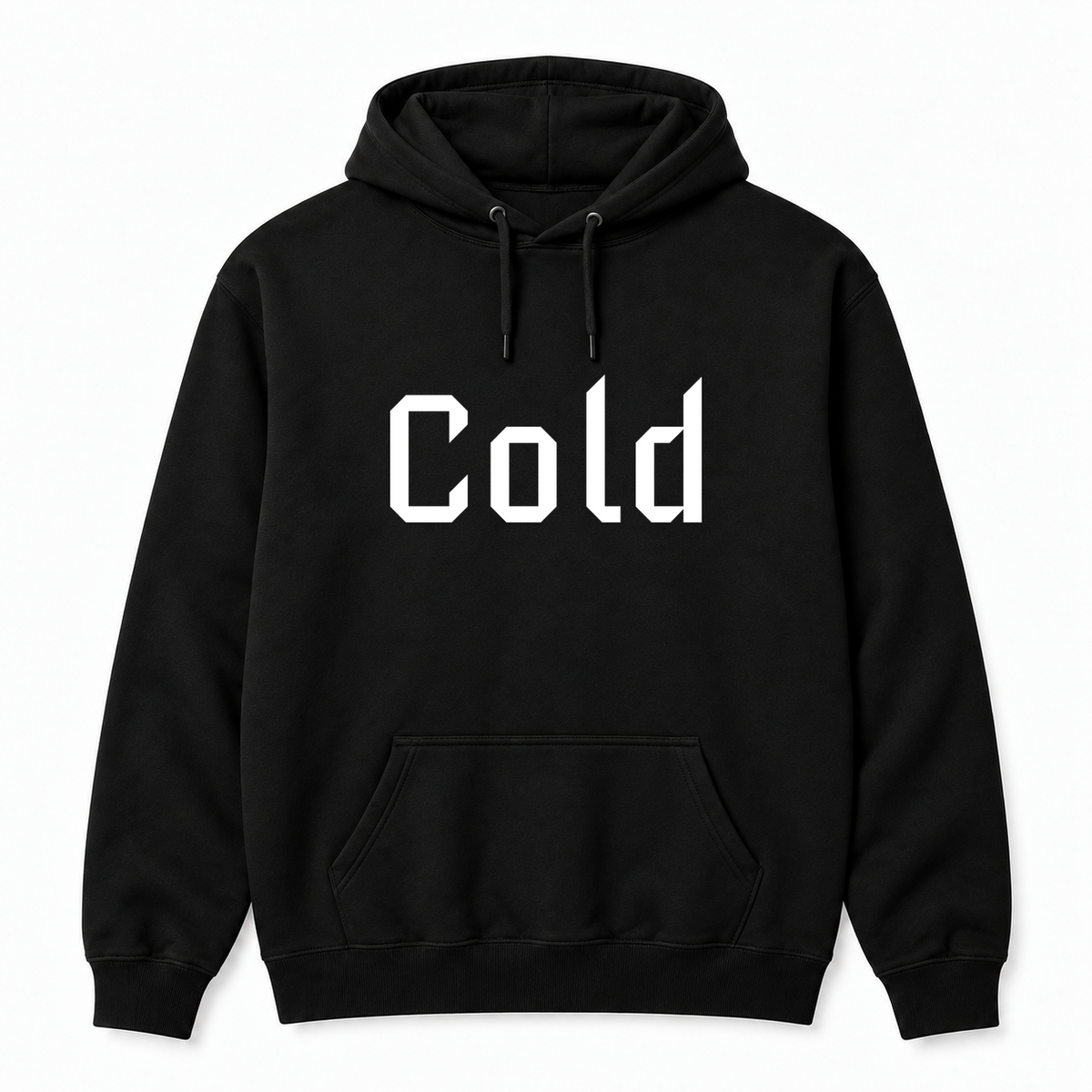Cold Hoodie in black