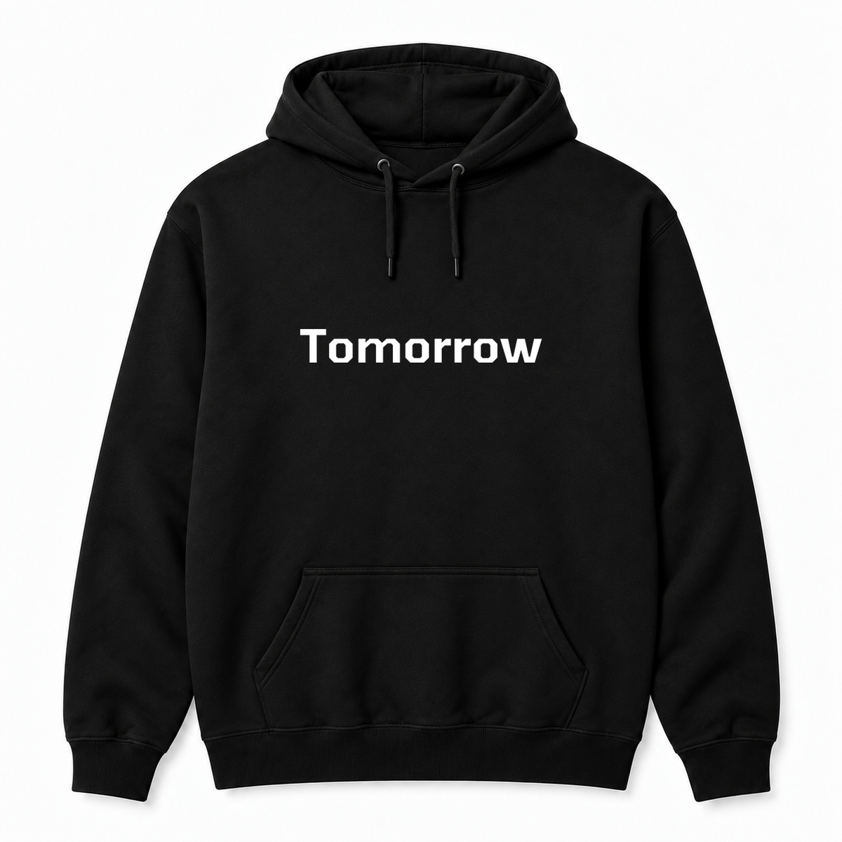 Tomorrow Hoodie in black