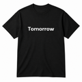 Tomorrow T-Shirt in black
