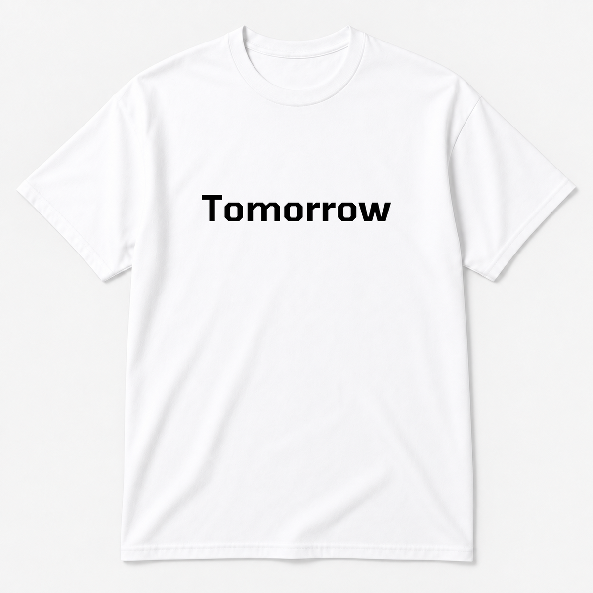 Tomorrow T-Shirt in white