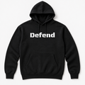 Defend Hoodie in black