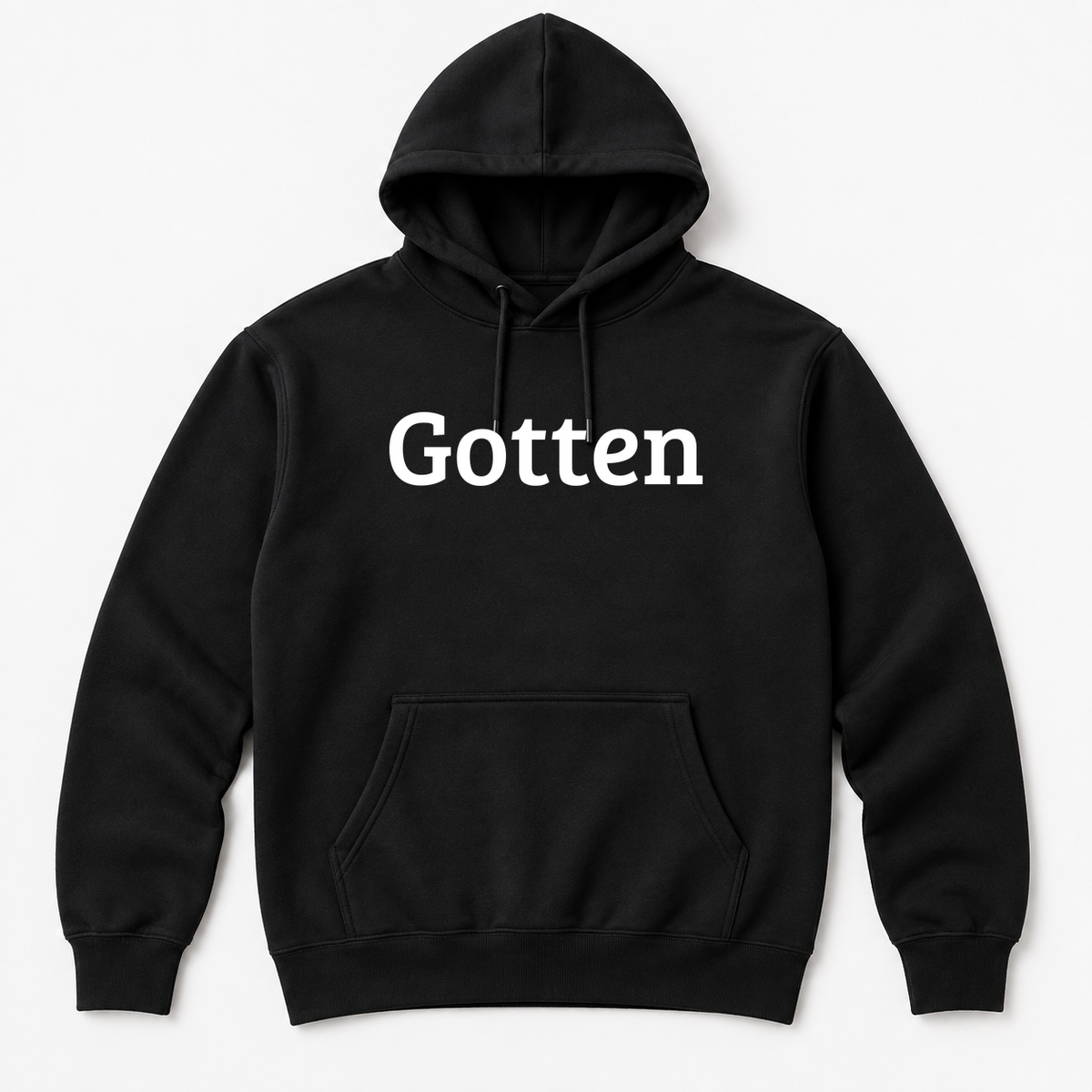 Gotten Hoodie in black