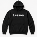 Lesson Hoodie in black