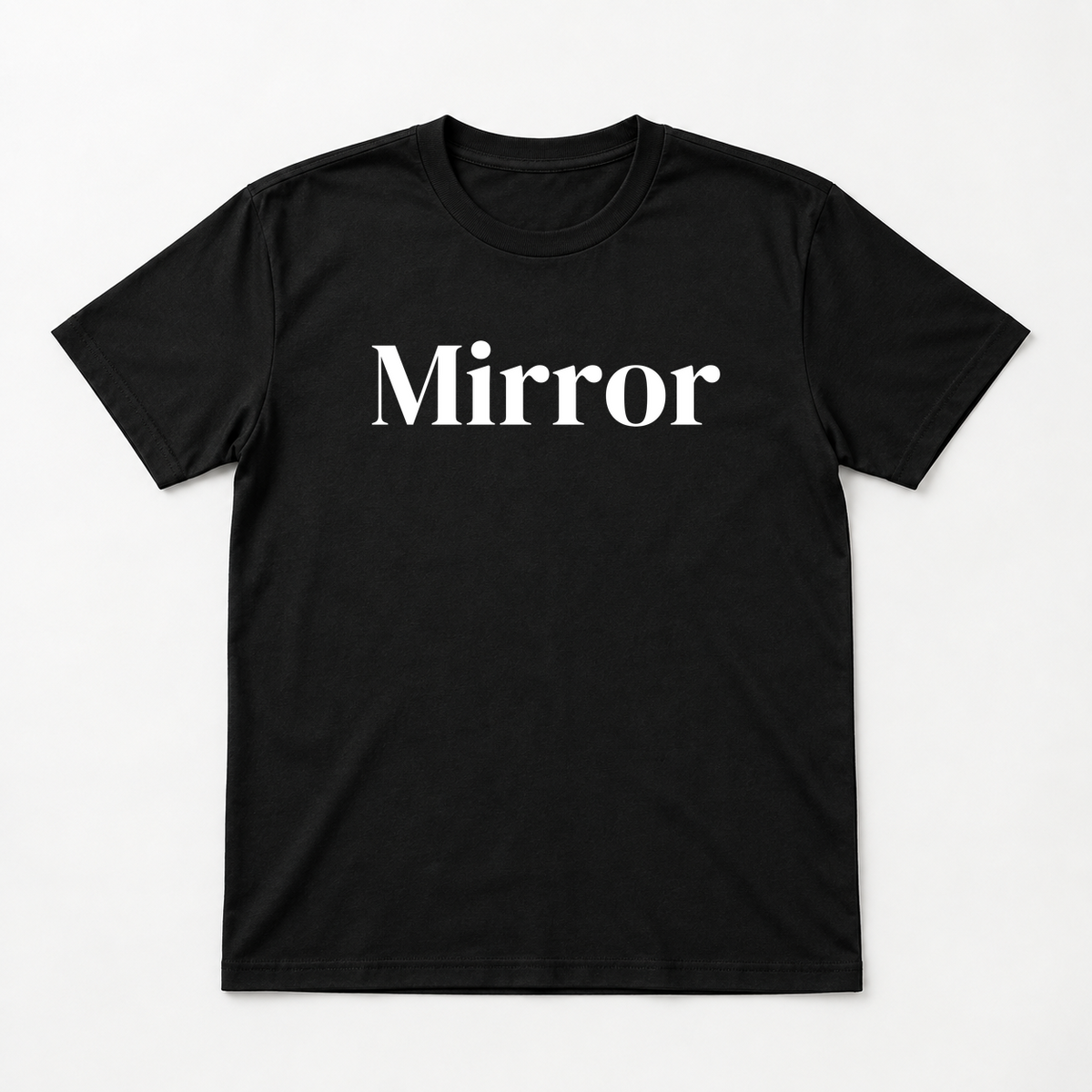 Mirror T-Shirt in black