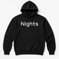Nights Hoodie in black