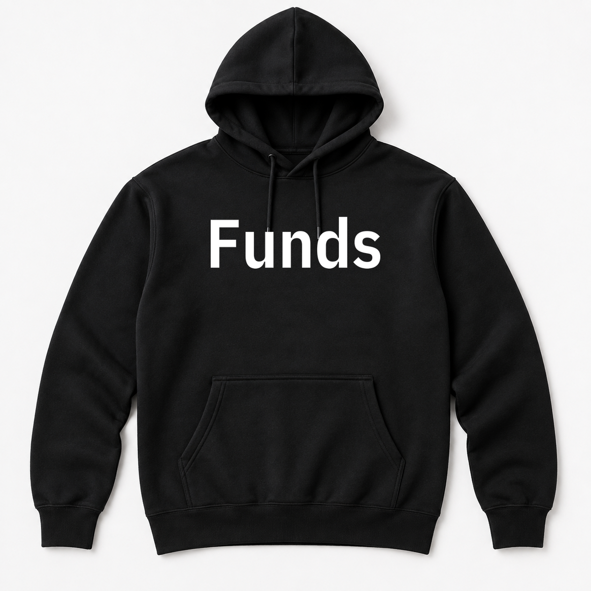 Funds Hoodie in black