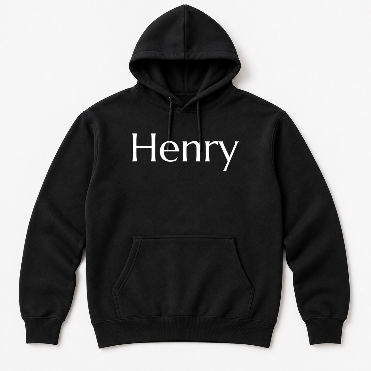 Henry Hoodie in black