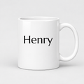 Henry Mug in white