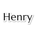 Henry die-cut sticker