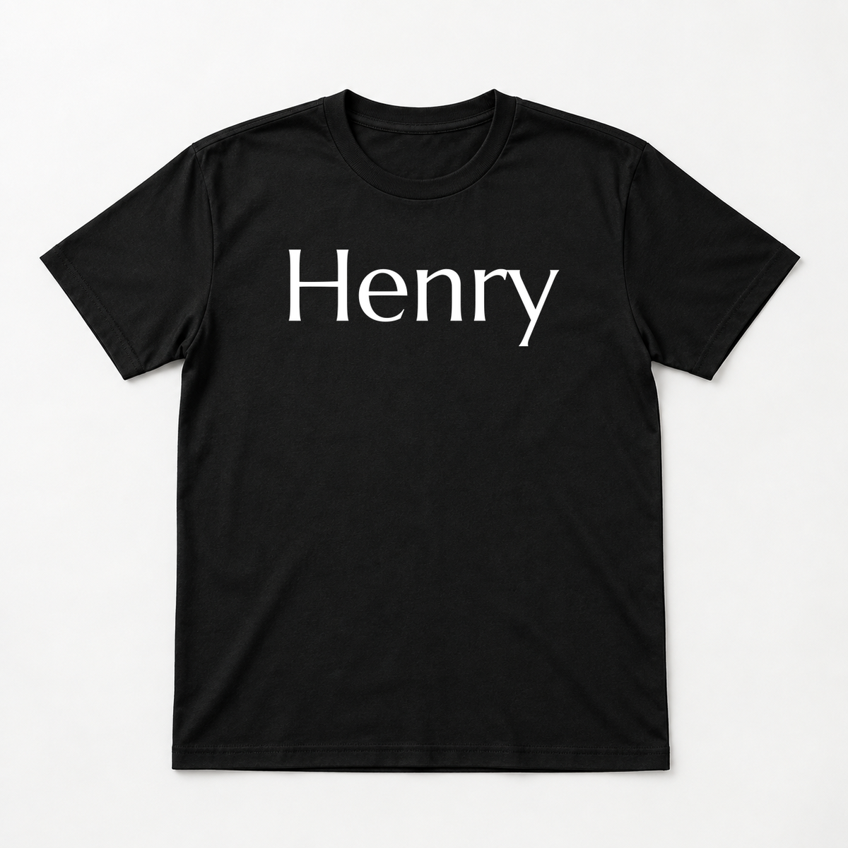 Henry T-Shirt in black