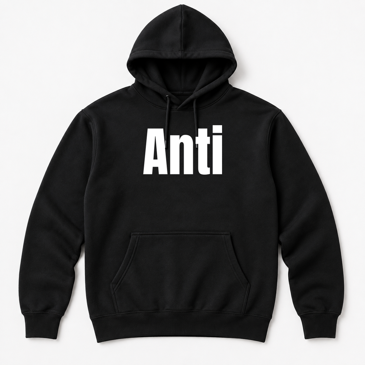 Anti Hoodie in black