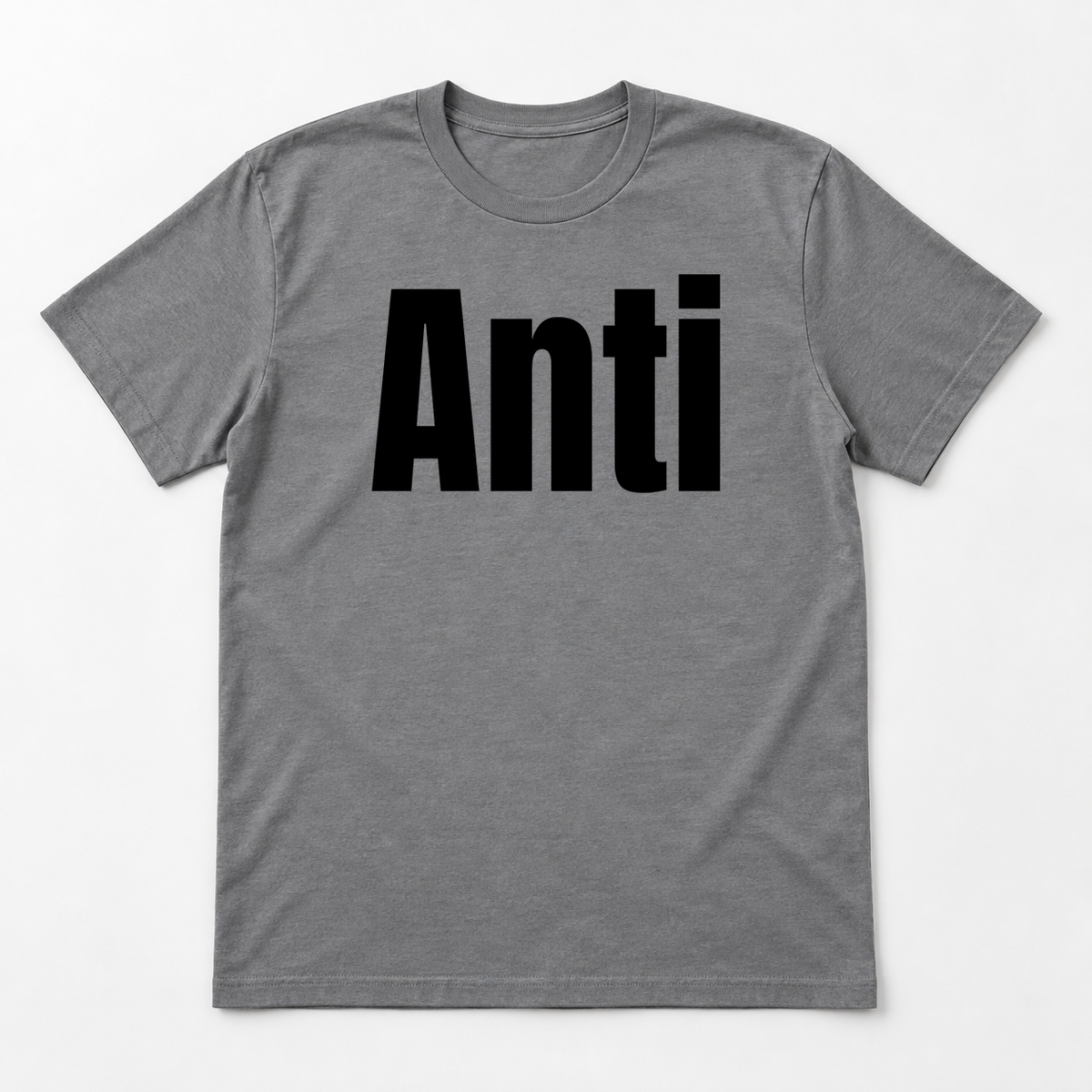 Anti T-Shirt in gray