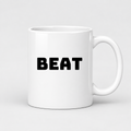 Beat Mug in white
