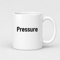 Pressure Mug in white