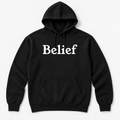 Belief Hoodie in black