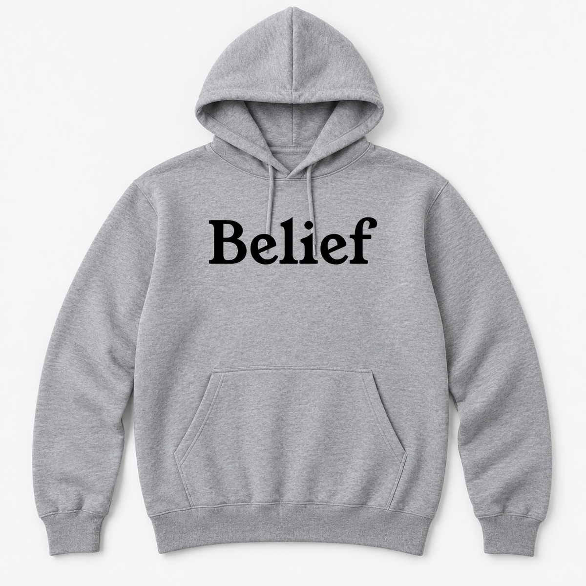 Belief Hoodie in gray