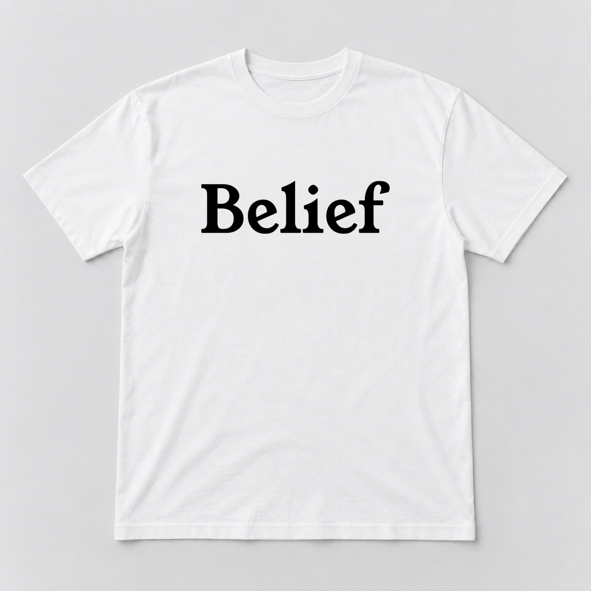 Belief T-Shirt in white