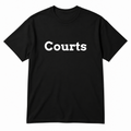 Courts T-Shirt in black