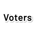 Voters die-cut sticker