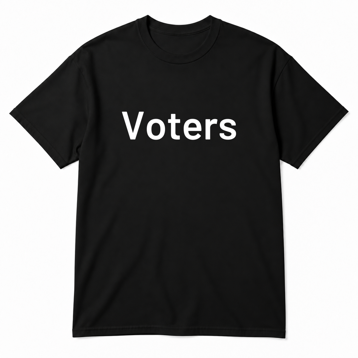 Voters T-Shirt in black