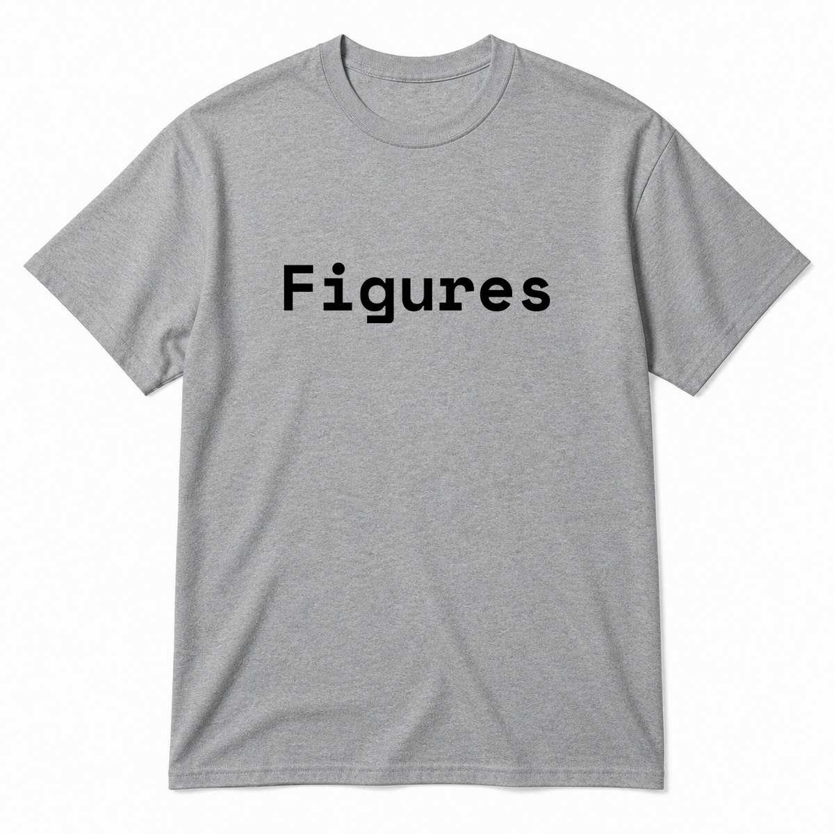 Figures T-Shirt in gray