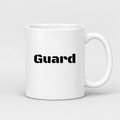 Guard Mug in white
