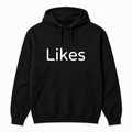Likes Hoodie in black
