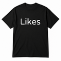 Likes T-Shirt in black