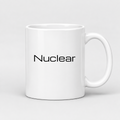 Nuclear Mug in white