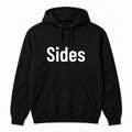 Sides Hoodie in black