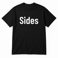Sides T-Shirt in black