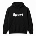 Sport Hoodie in black