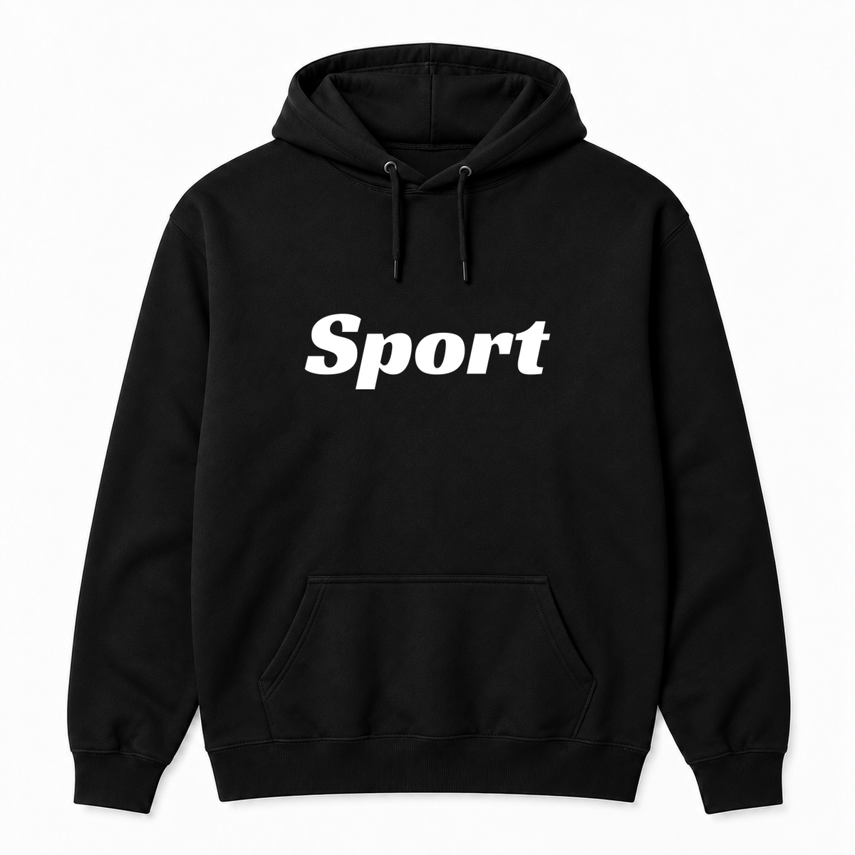 Sport Hoodie in black