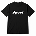 Sport T-Shirt in black