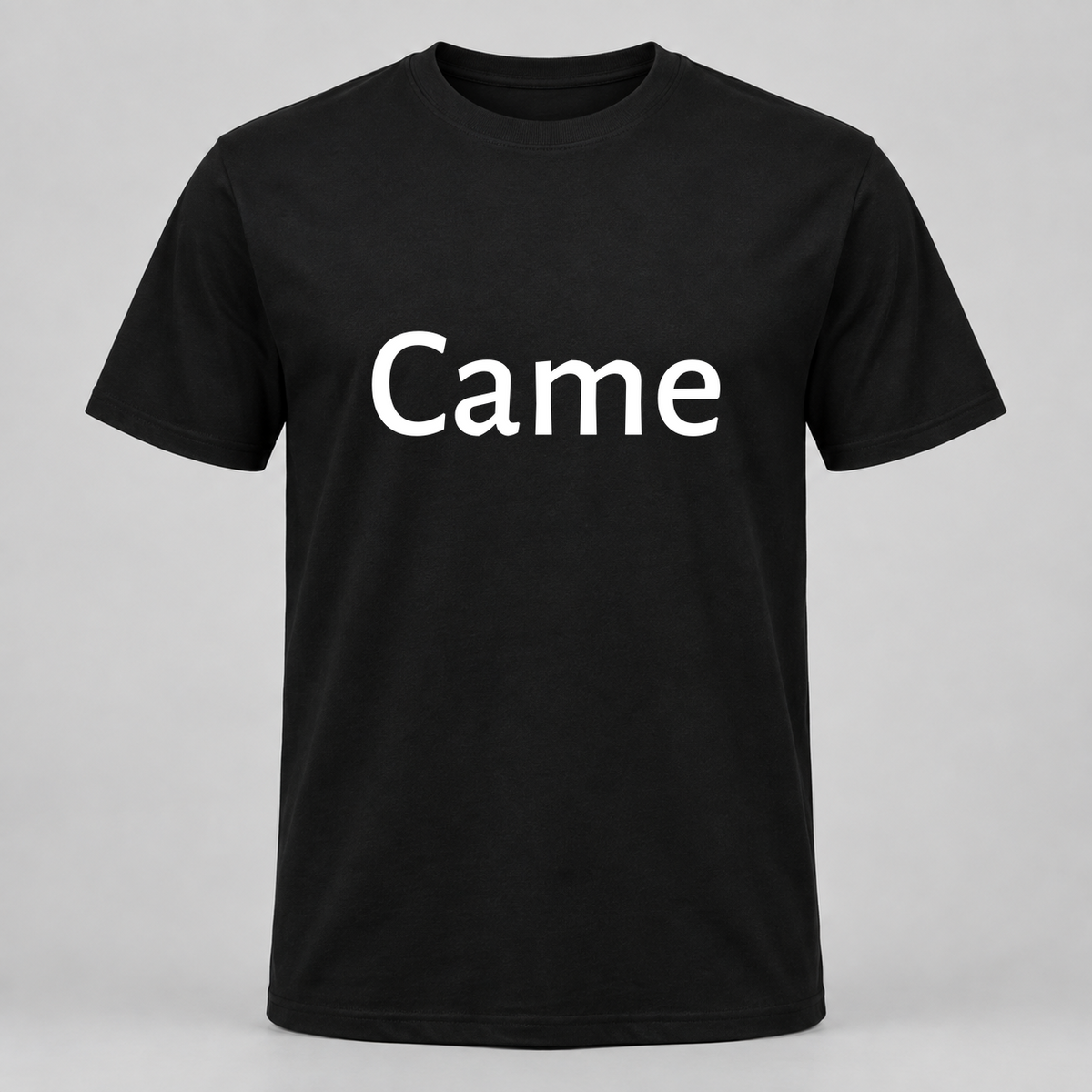 Came T-Shirt in black