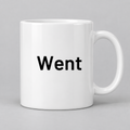 Went Mug in white