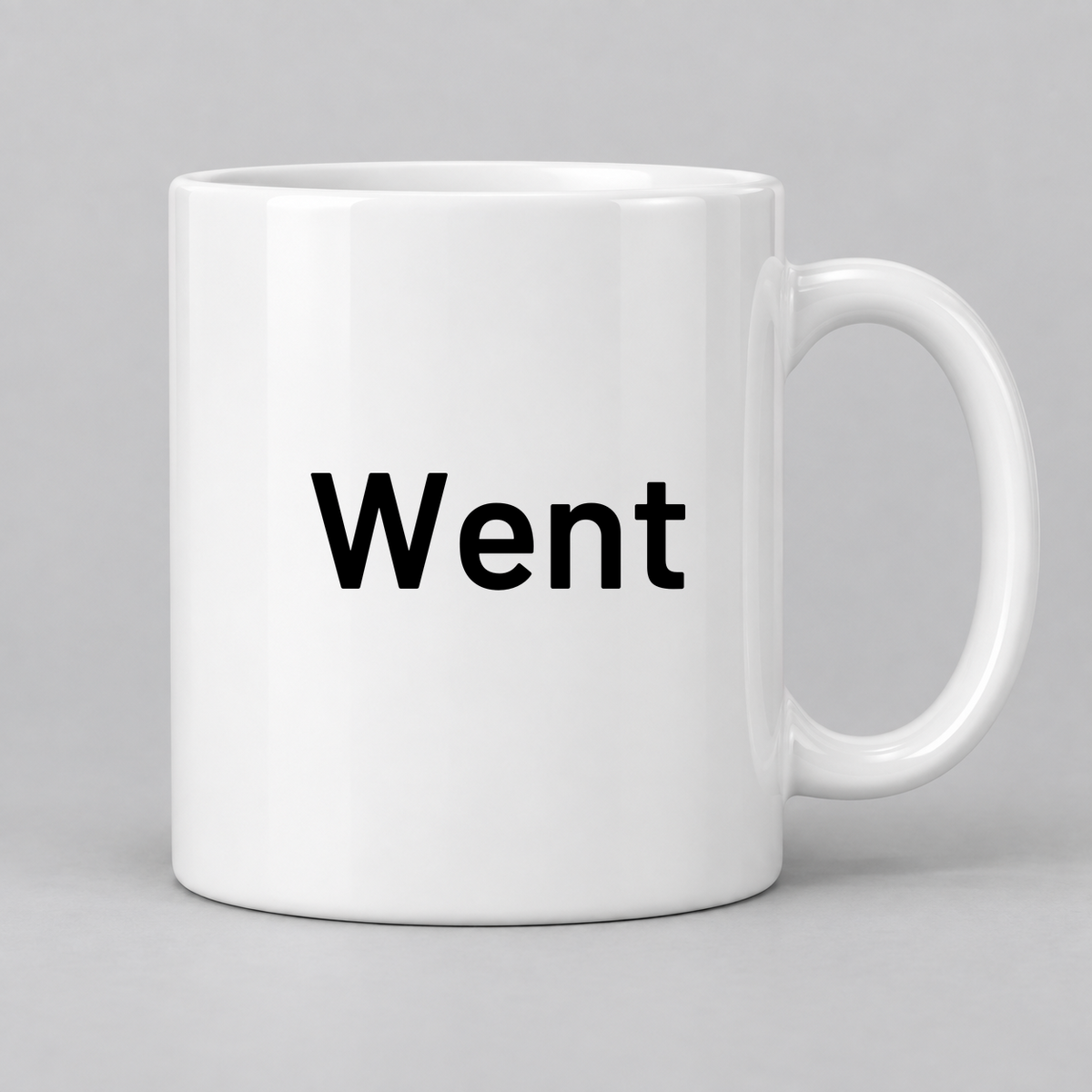 Went Mug in white