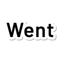 Went die-cut sticker