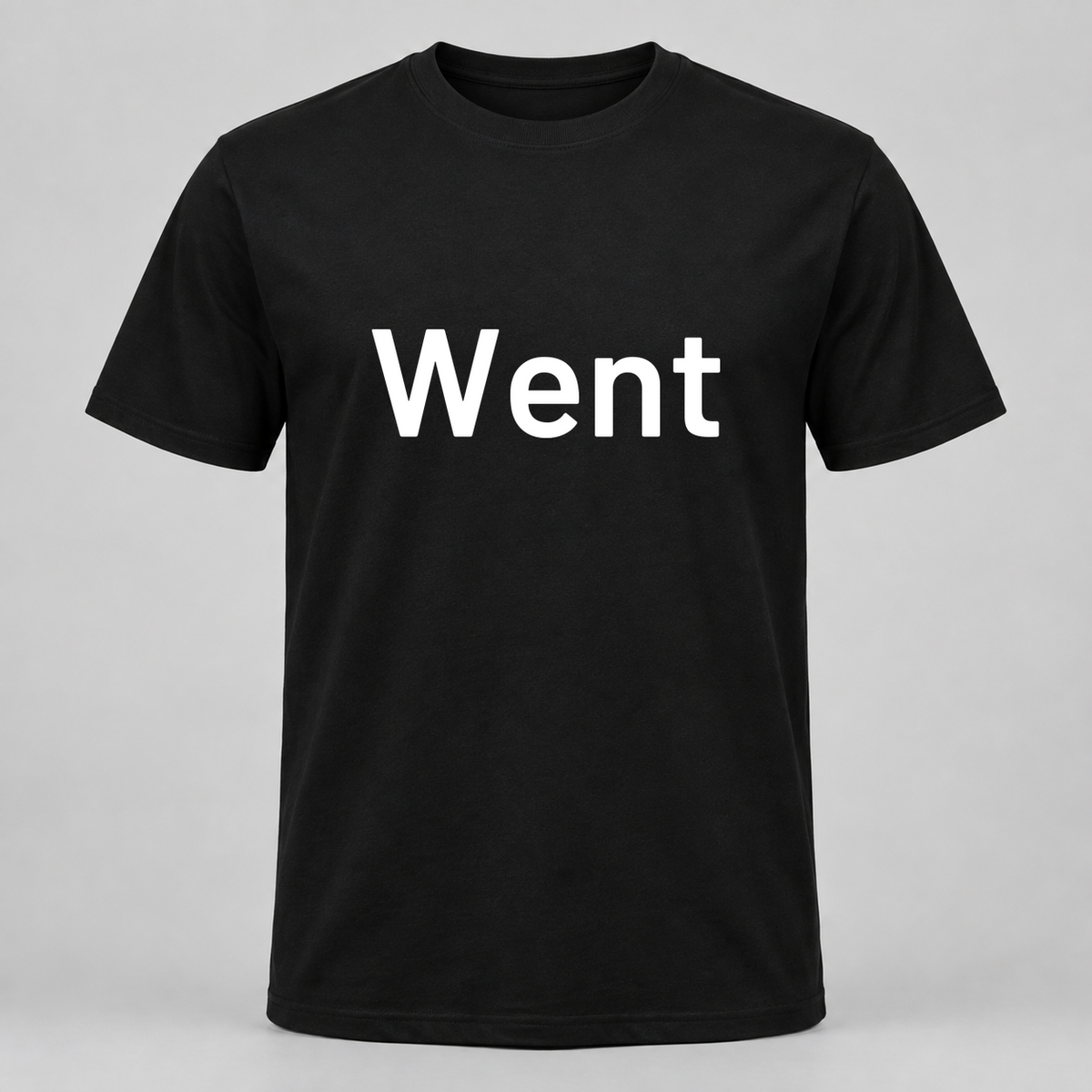 Went T-Shirt in black