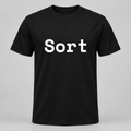 Sort T-Shirt in black