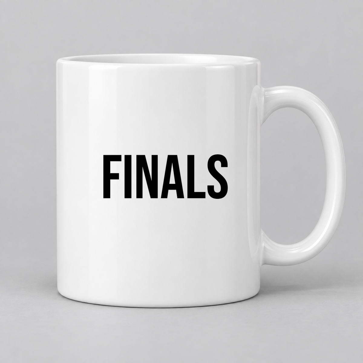 Finals Mug in white