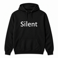 Silent Hoodie in black
