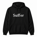 Suffer Hoodie in black