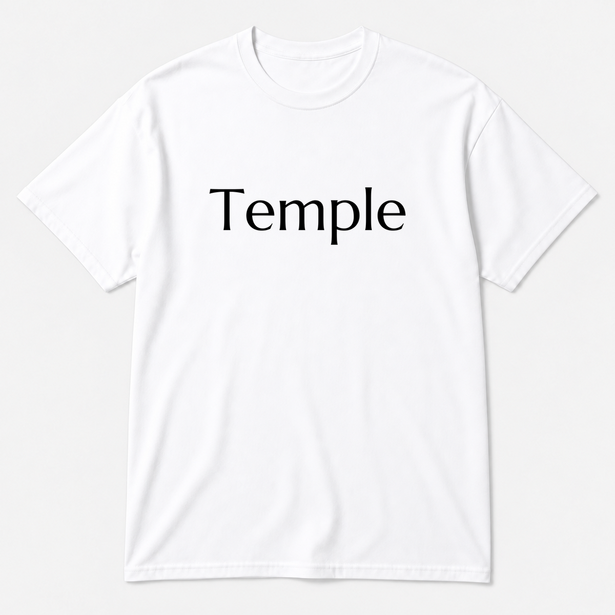 Temple T-Shirt in white