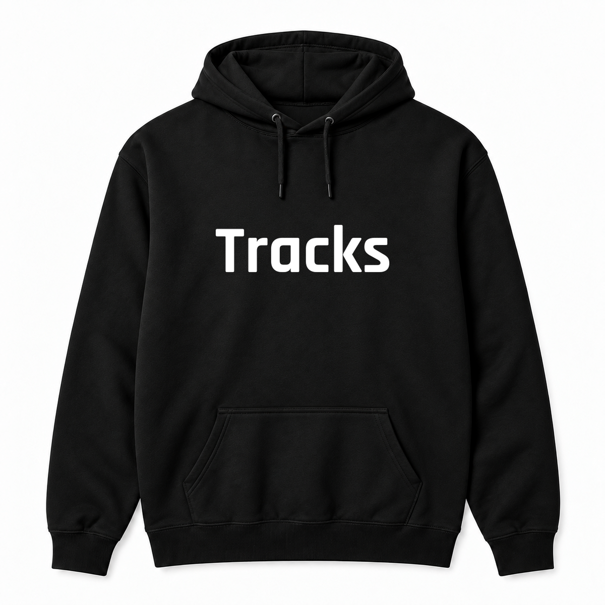 Tracks Hoodie in black