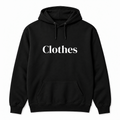 Clothes Hoodie in black