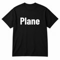 Plane T-Shirt in black