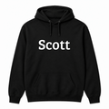 Scott Hoodie in black
